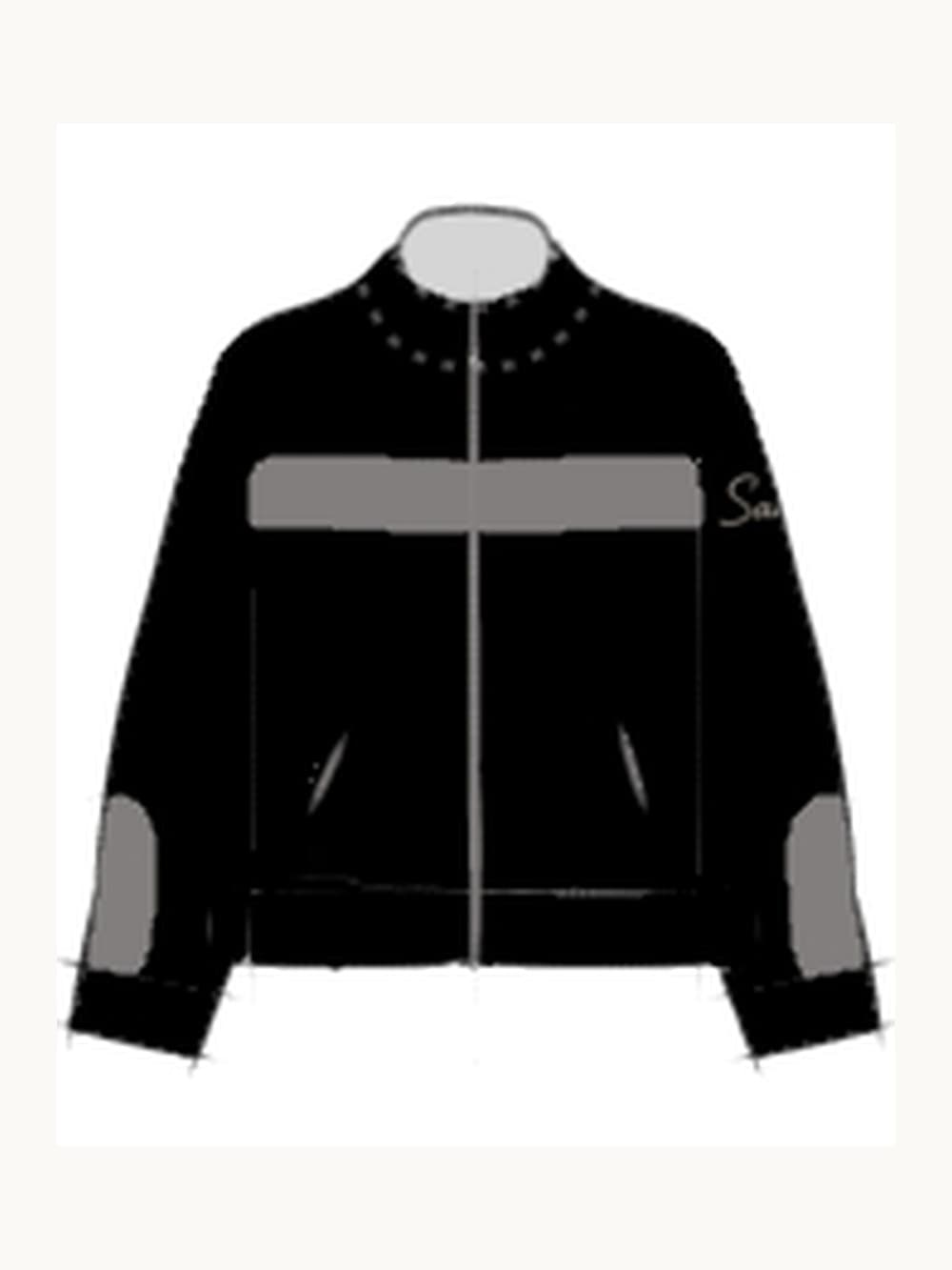 Kanji Track Jacket, front view