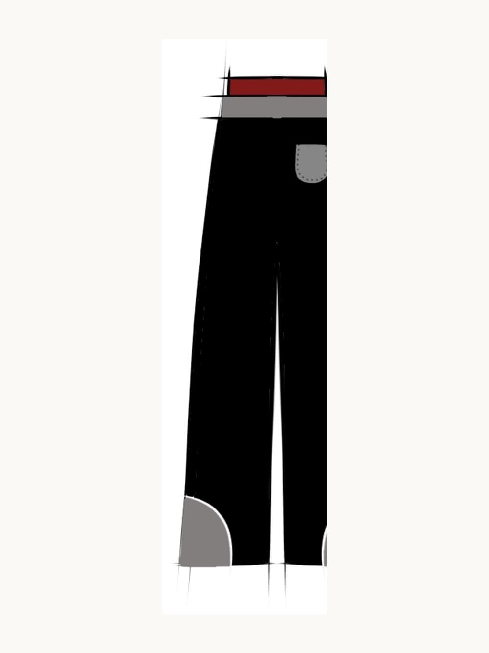 Wide-Leg Trouser, front view